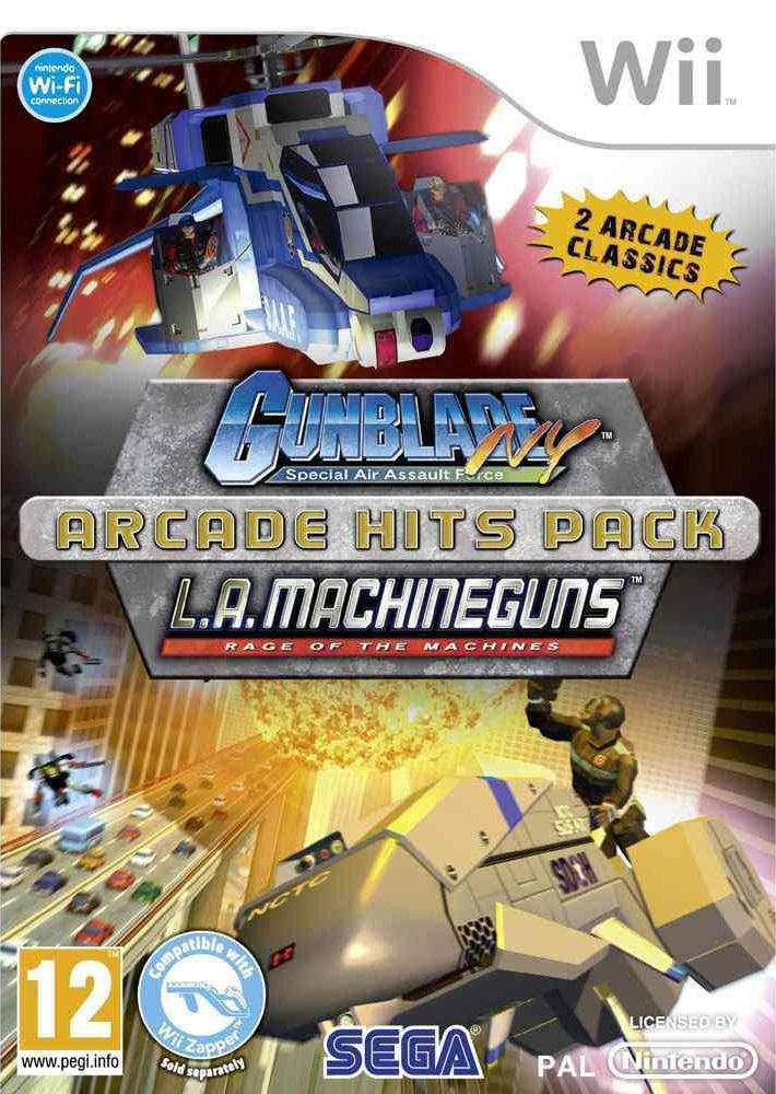 Gunblade N.Y. &amp; L.A. Machineguns Arcade Hits Pack