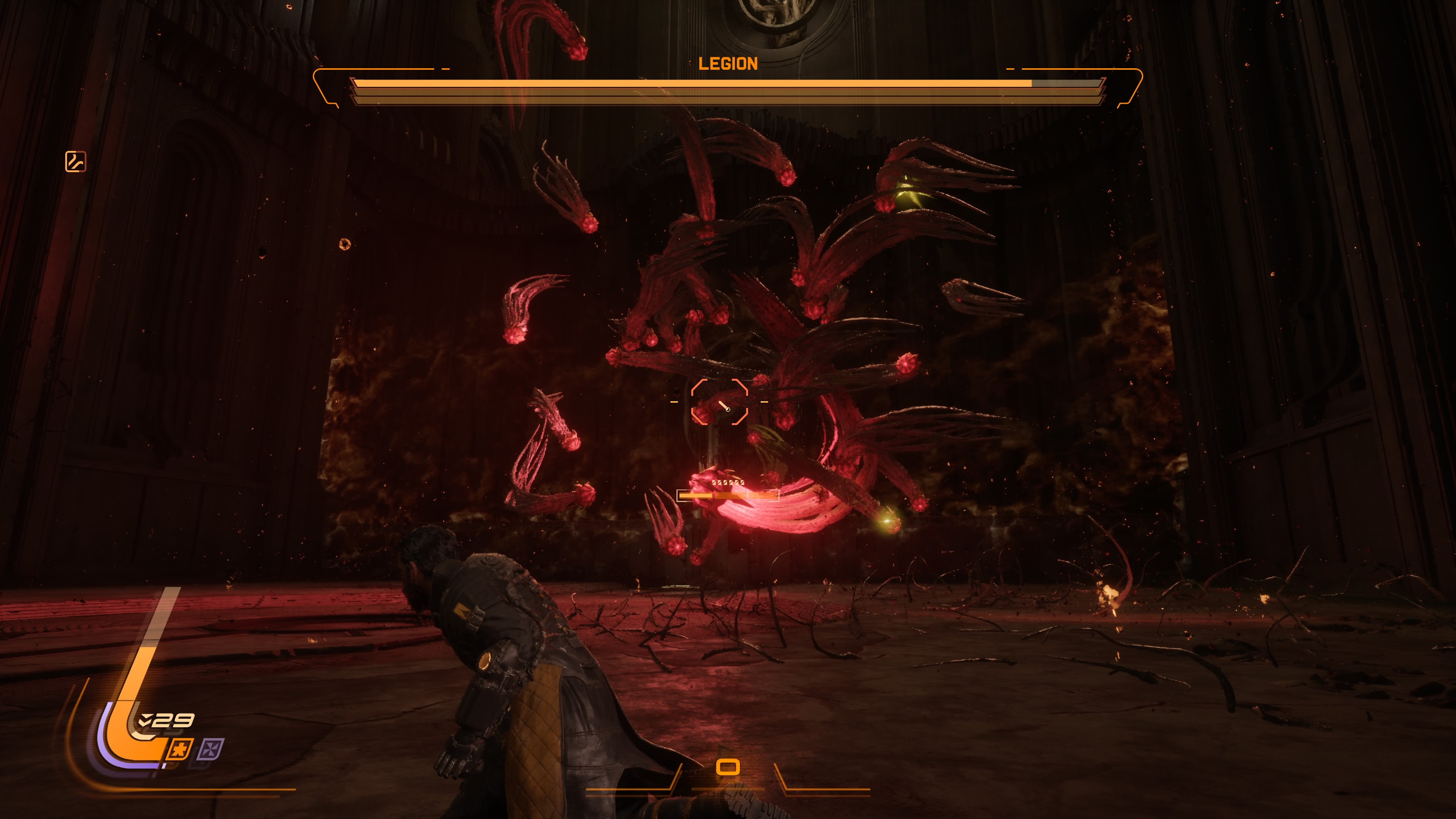 Saros - Legion: Boss, jak pokonać wroga, taktyka, najlepsza broń na władcę