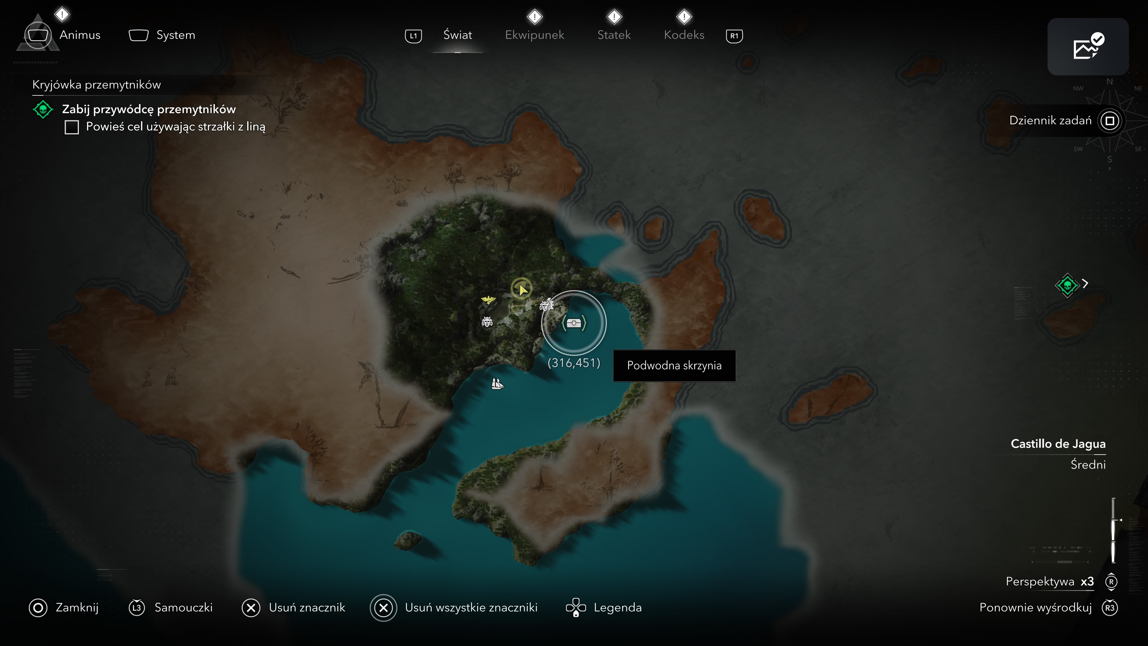 Assassin's Creed Black Flag Resynced - Skrzynie w Pinos Isle