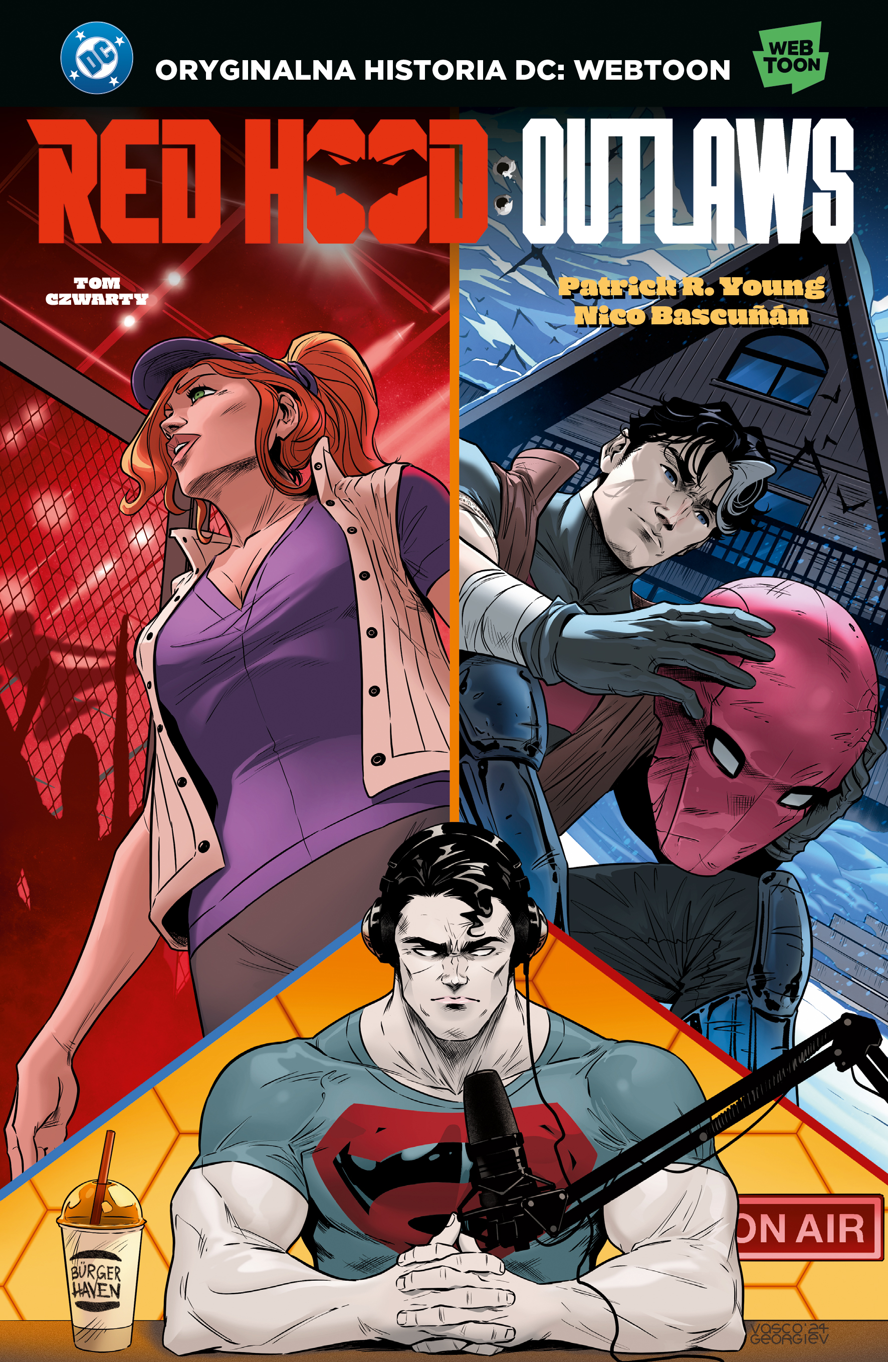 Webtoon. Red Hood: Outlaws, tom 4