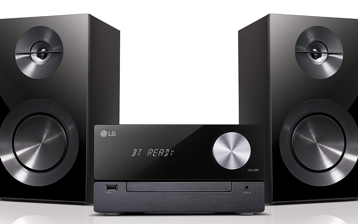 Wieża audio z czystym dźwiękiem i mocnym basem - LG CM2460 - o mocy 140W za jedyne 548 zł