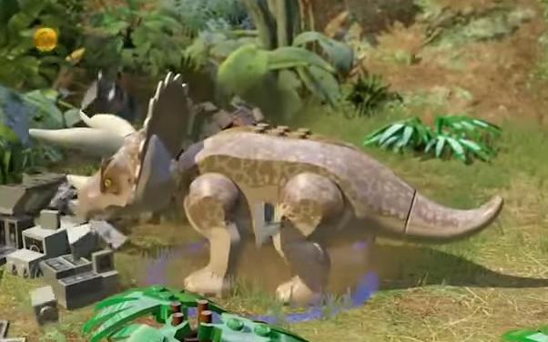 Olbrzymie jaszczurki atakują! Spory fragment rozgrywki z LEGO Jurassic World