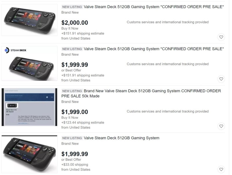 Steam Deck już na aukcjach. Sprzęt wyceniony na ponad 7700 zł