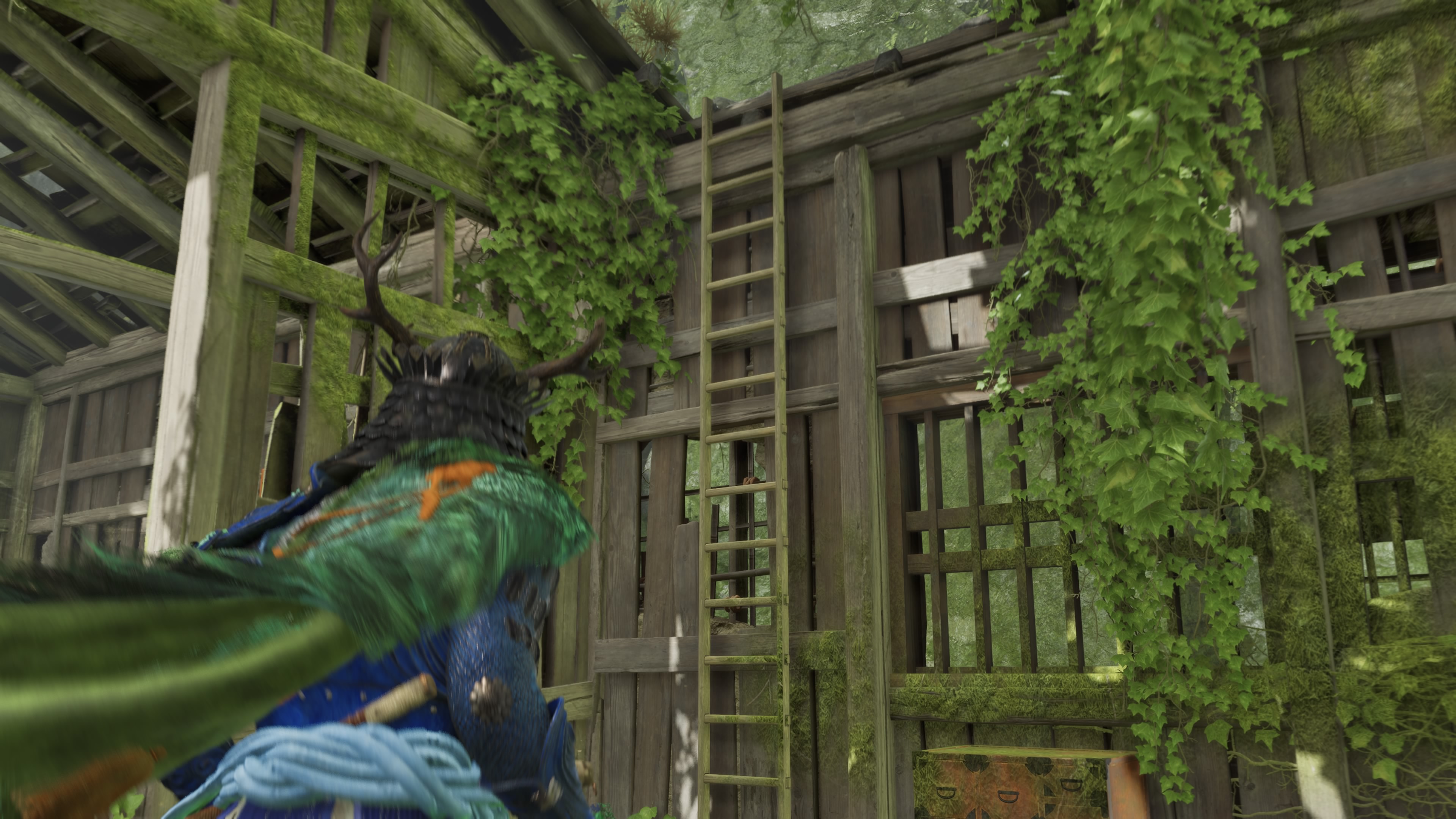 Ghost of Yotei - Ostrze burzy: zapomniana kapliczka, Jin Sakai, hełm, easter egg, Ghost of Tsushima