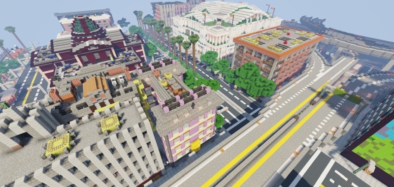 Minecraft z niezwykłym projektem powstającym od 9 lat. 400 osób zaangażowanych w rozwój największego miasta