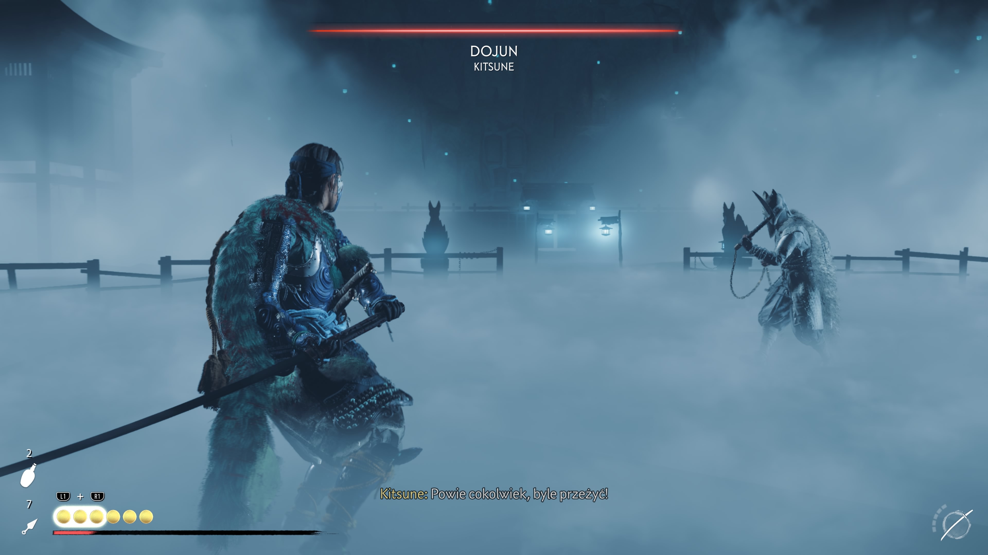 Ghost of Yotei - Los Kitsune: Dojun, Shunpei, kryjówka Ogonów