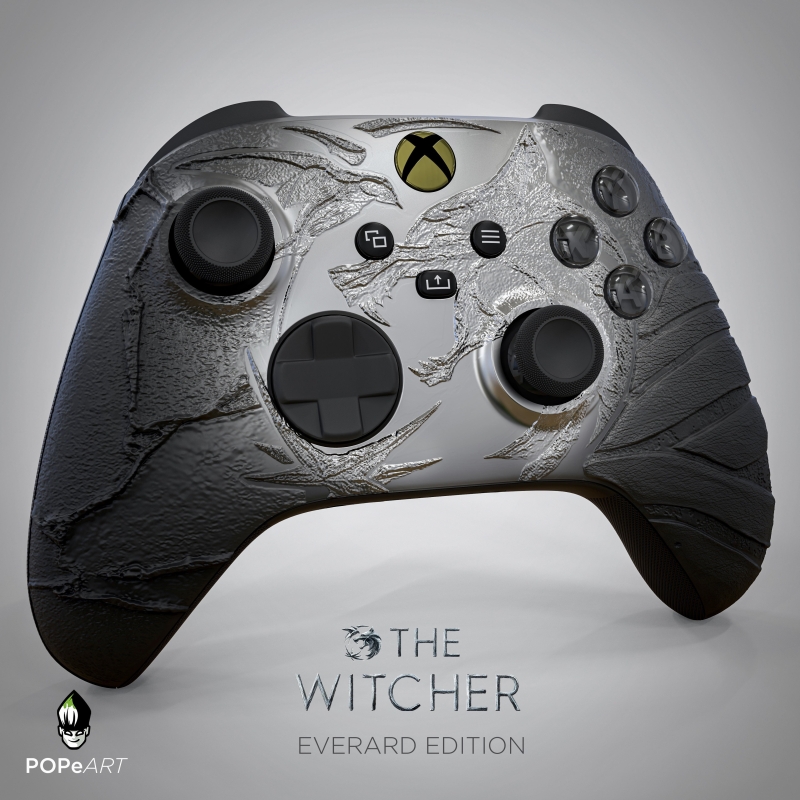 Xbox x Wiedźmin. Piękny kontroler chwalony przez Douga Cockle'a