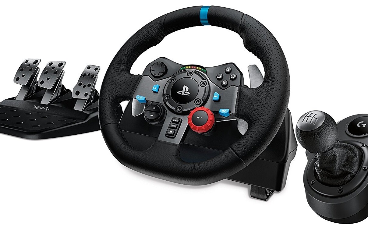 Topowe kierownice Logitech G29 i G920 z pedałami od 924 zł. Shifter za 160 zł w Amazonie