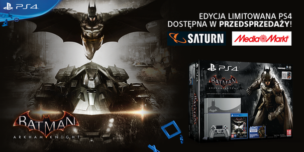 PS4 z Batman: Arkham Knight jest już dostępne w przedsprzedaży