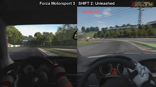 Shift 2 vs. Forza Motorsport 3
