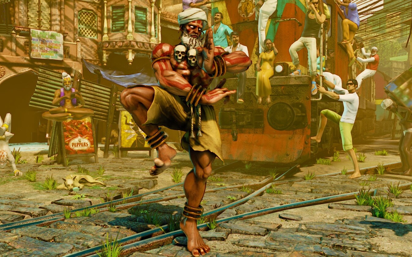 Dhalsim, Street Fighter