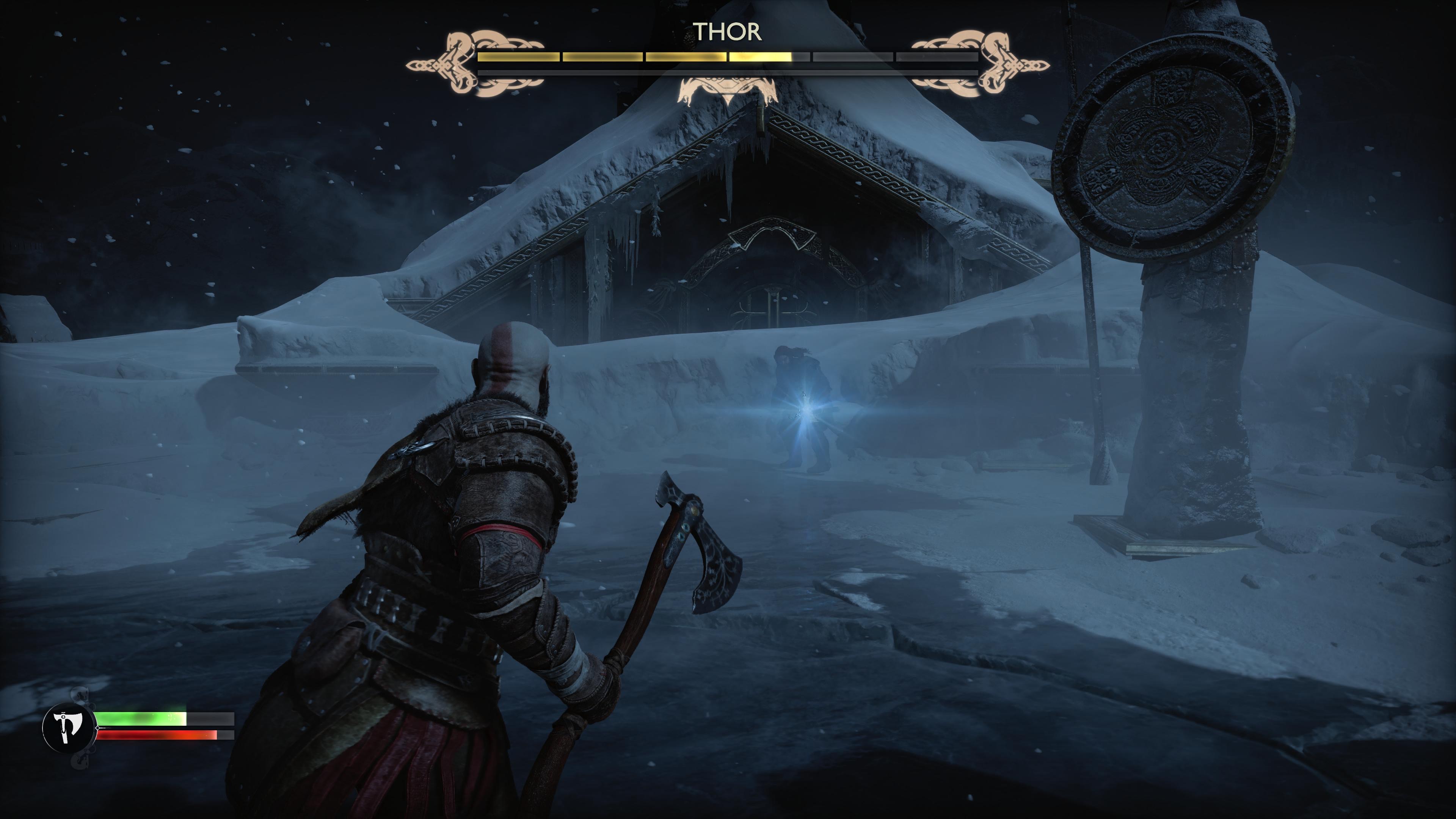 God of War Ragnarok - Przetrwać Fimbulvinter: Wilk Fenrir, Niedźwiedź Bjorn, Thor i Odyn 10