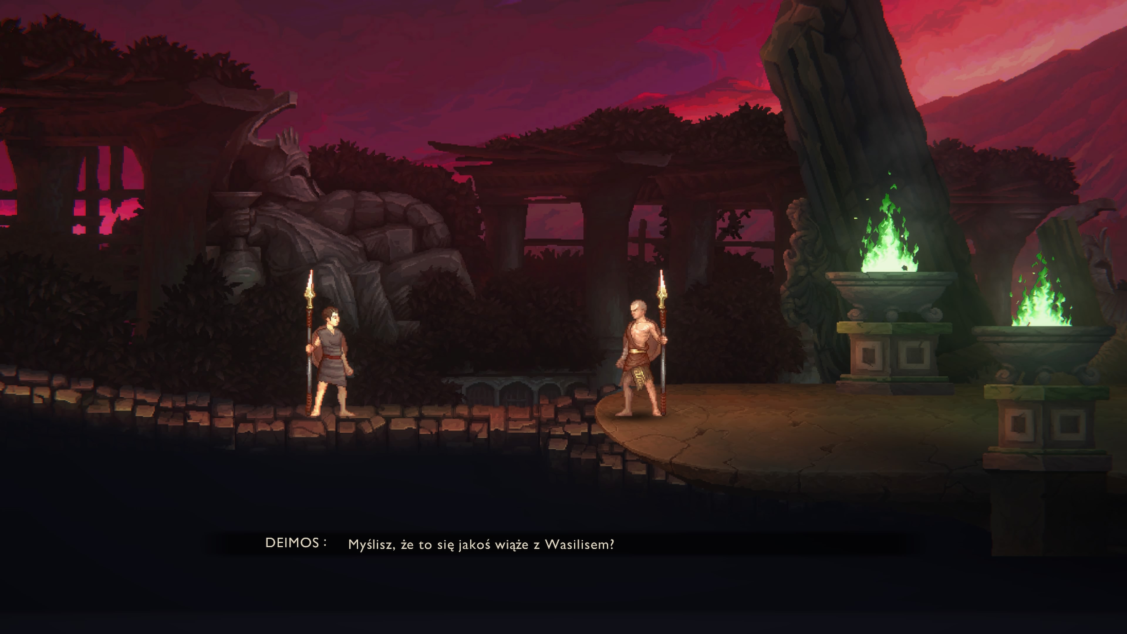 God of War Sons of Sparta - recenzja gry. Deimos