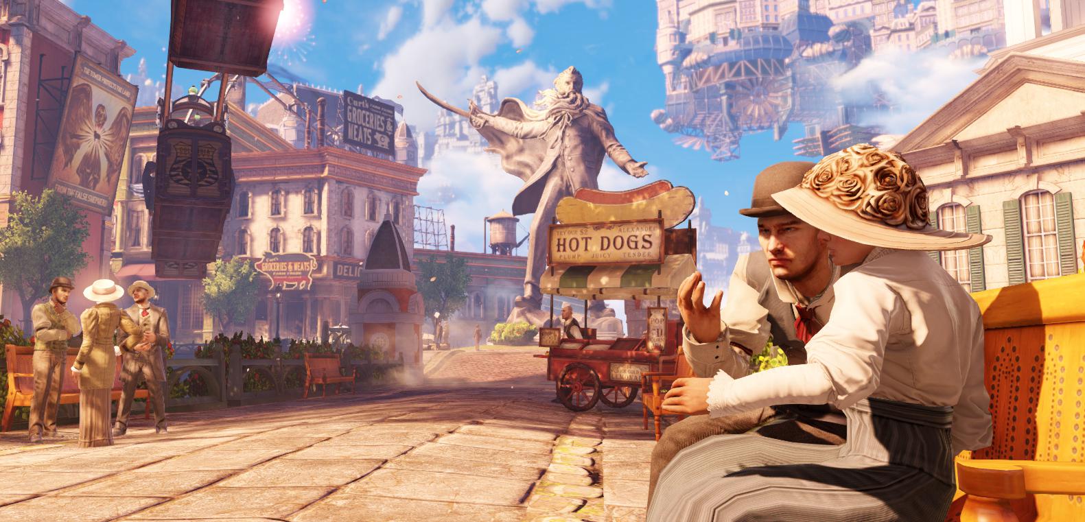 Powrót do pięknego podniebnego miasta - odświeżona grafika w BioShock Infinite