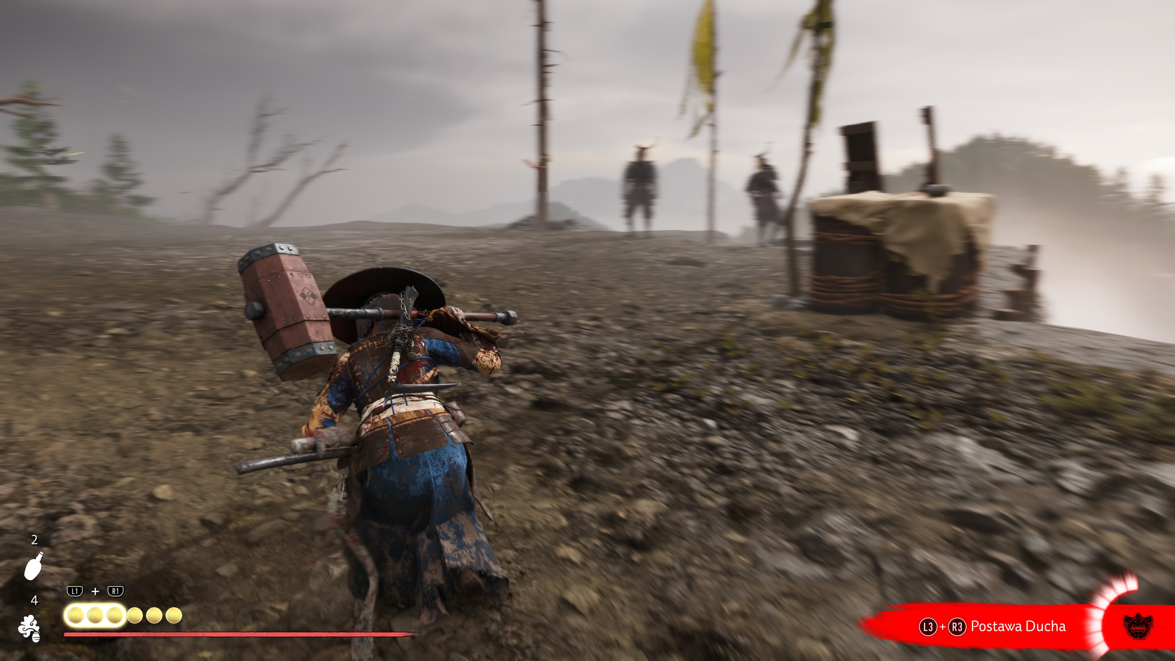 Ghost of Yotei Echoes of Sekigahara - Kres snu: Czarna Gwardia, wozy, złoto, Chuhei, Jisuke, koniec DLC