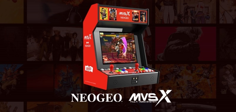 NeoGeo MVSX zachwyci retro maniaków. 50 gier w zestawie i możliwość stworzenia automatu