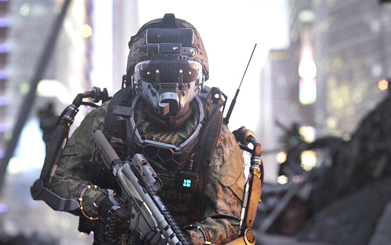 Pancerze wspomagane i laserowe giwery - mamy gameplay z CoD: Advanced Warfare!