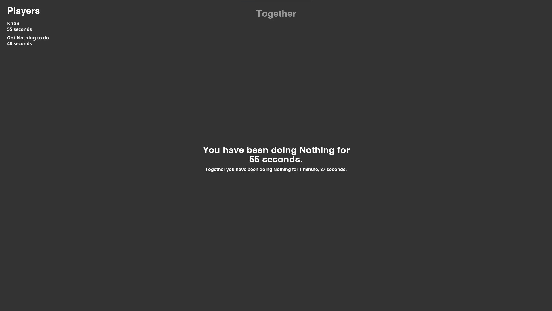 Nothing Together #3