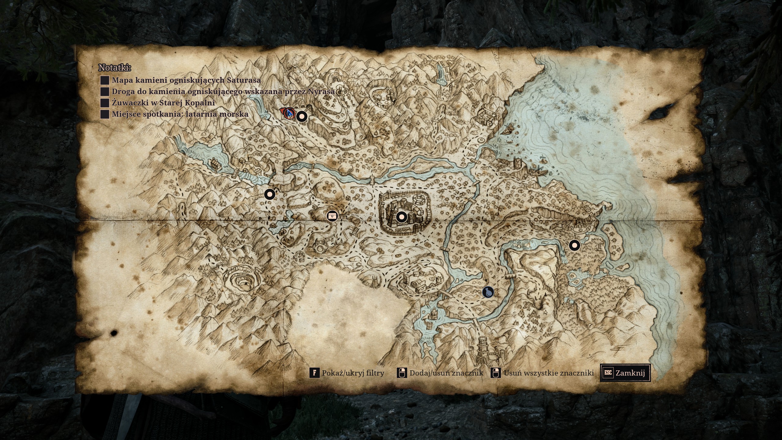 Gothic 1 Remake - Świątynia Innosa: Nefarius, tundra, zapiski, najlepszy amulet