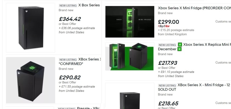 Xbox Series X Mini Lodówka wykupiona przez skalperów. Sprzęt sprzedawany za blisko 2000 zł