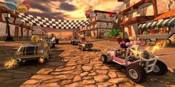 Beach Buggy Racing startuje na PS4