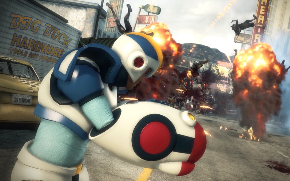 Mega Man X w Dead Rising 3 - zadziwiająco futurystyczna rozwałka