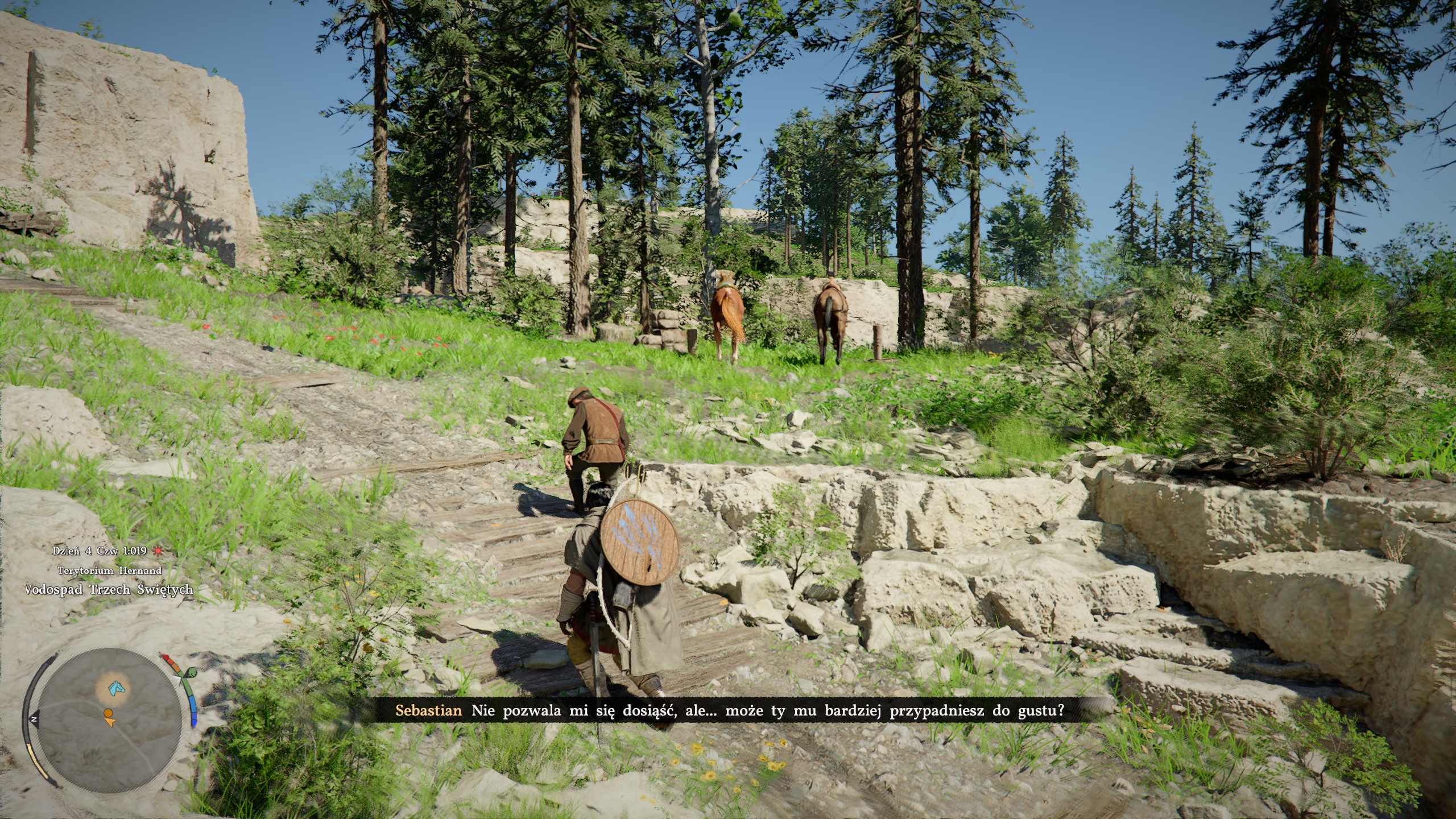 Crimson Desert - Nowa podróż: Sebastian, ratunek, koń Herspia