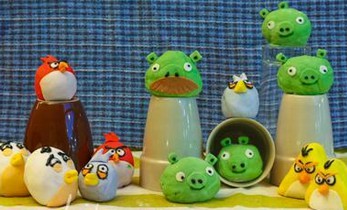 Grywalny tort urodzinowy Angry Birds!