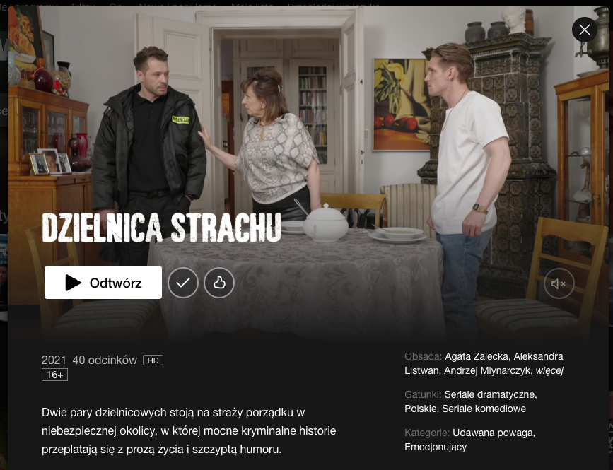 Netflix Dzielnica Strachu