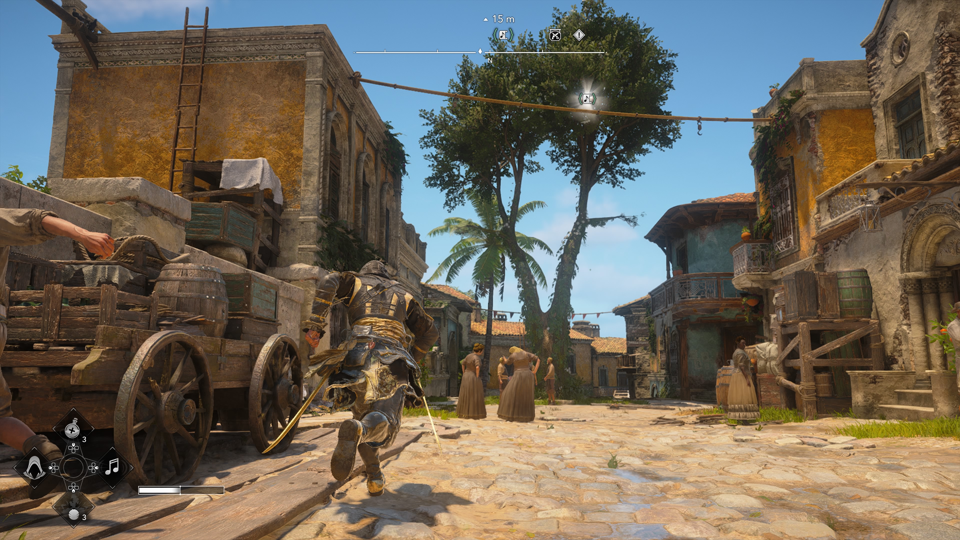Assassin's Creed Black Flag Resynced - Karty z szantami w Hawana