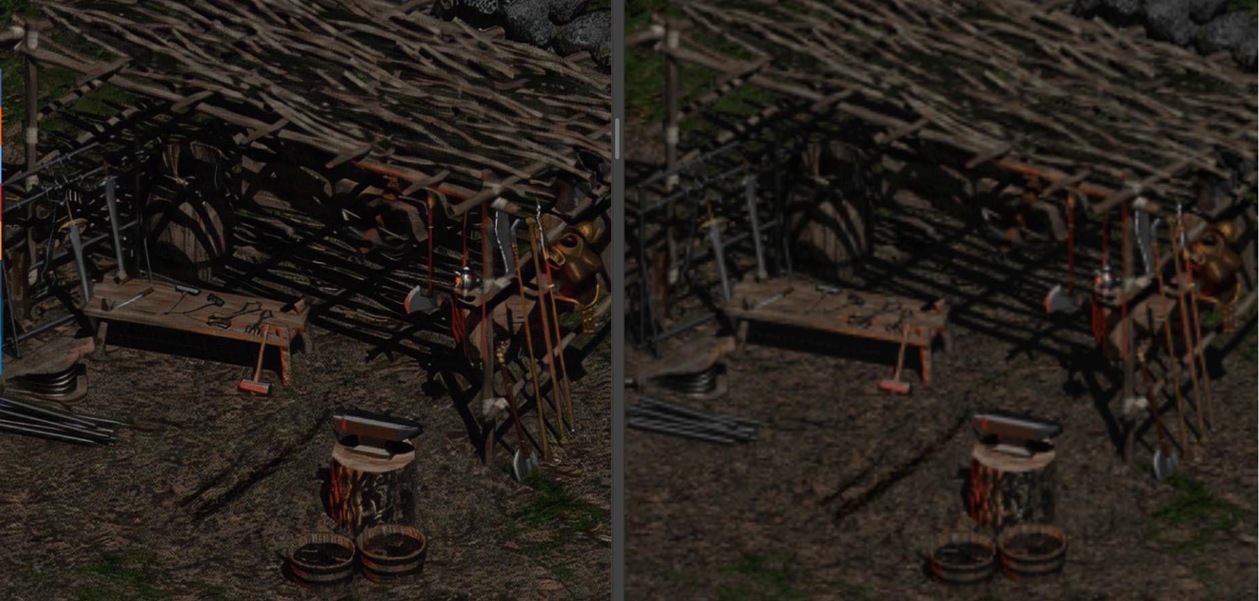 Diablo 2 - powstaje fanowski remaster. Modder przeskalował już tekstury w jednej lokacji