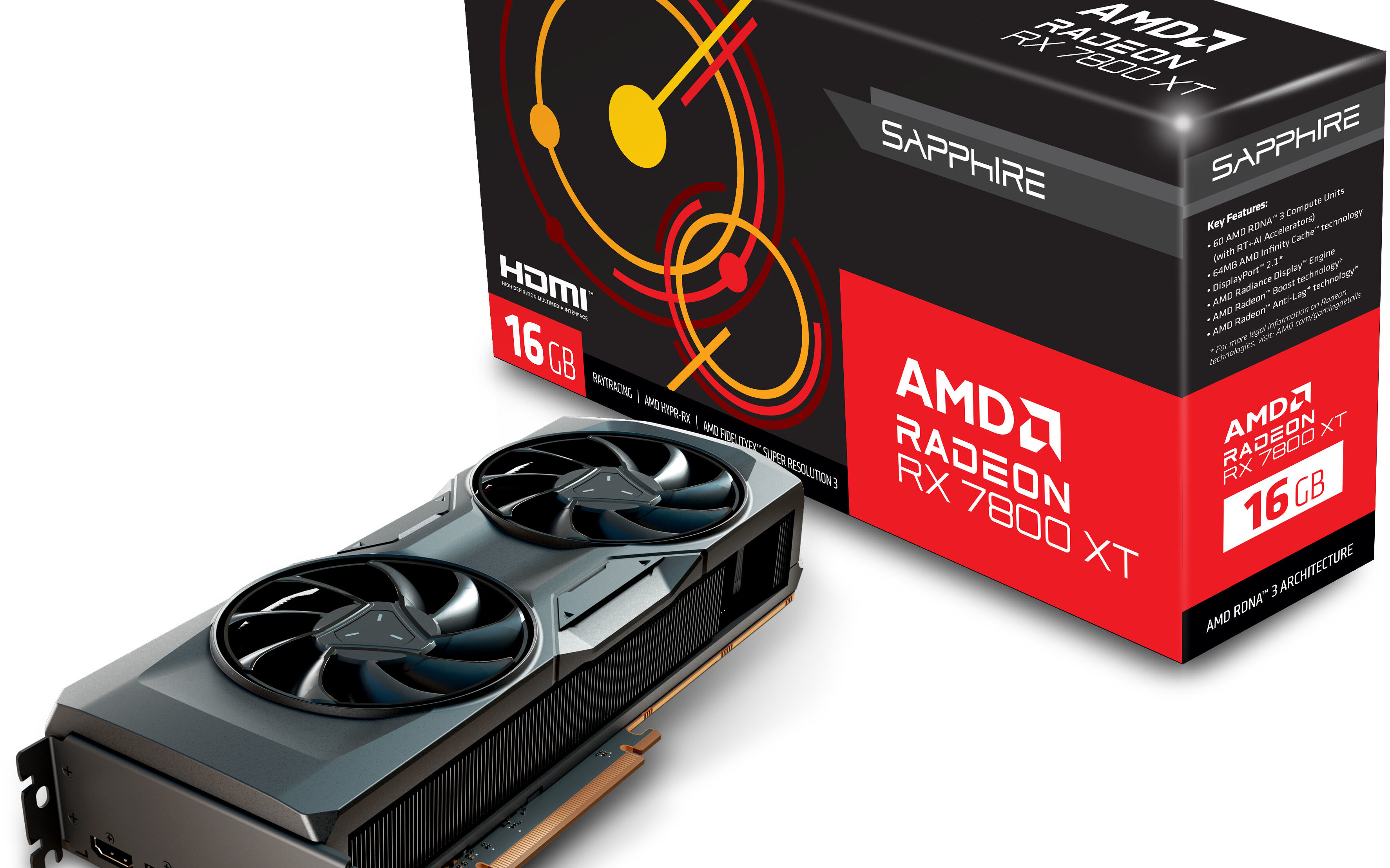 apphire technology Radeon RX 7800 XT