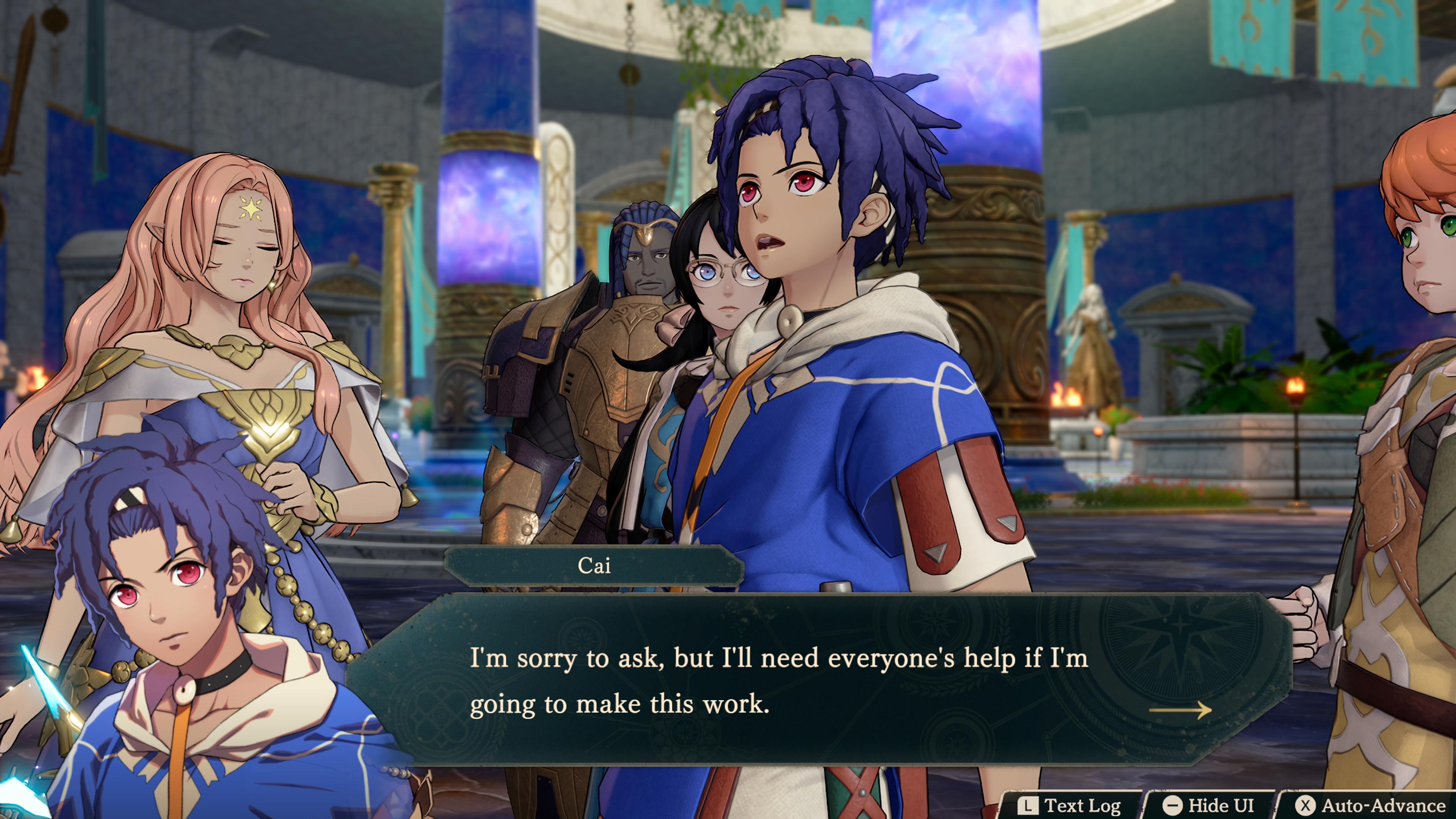 Fire Emblem: Fortune’s Weave - recenzja gry. Cai rozmawia