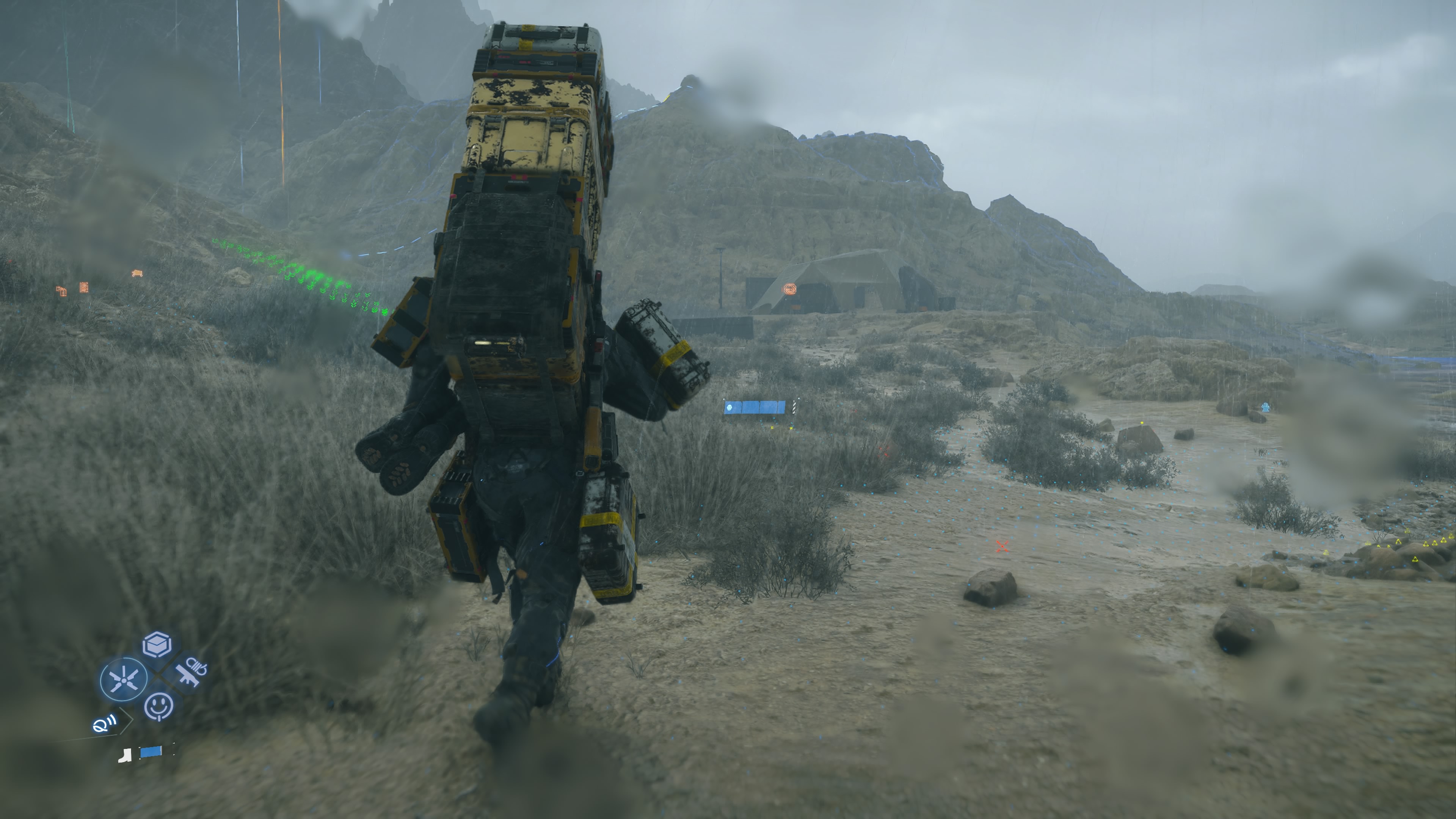 Death Stranding 2 - Skradanie się, sploty, pętanie, eliminacja, wykrywanie, kucanie, trawa
