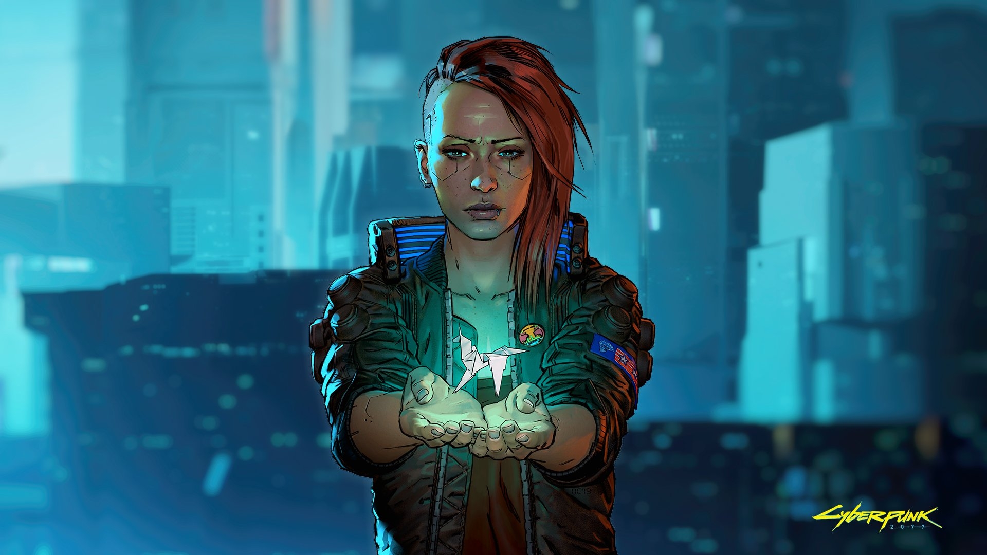 Cyberpunk 2077 połączony z Blade Runnerem. CD Projekt RED przedstawił świetną grafikę