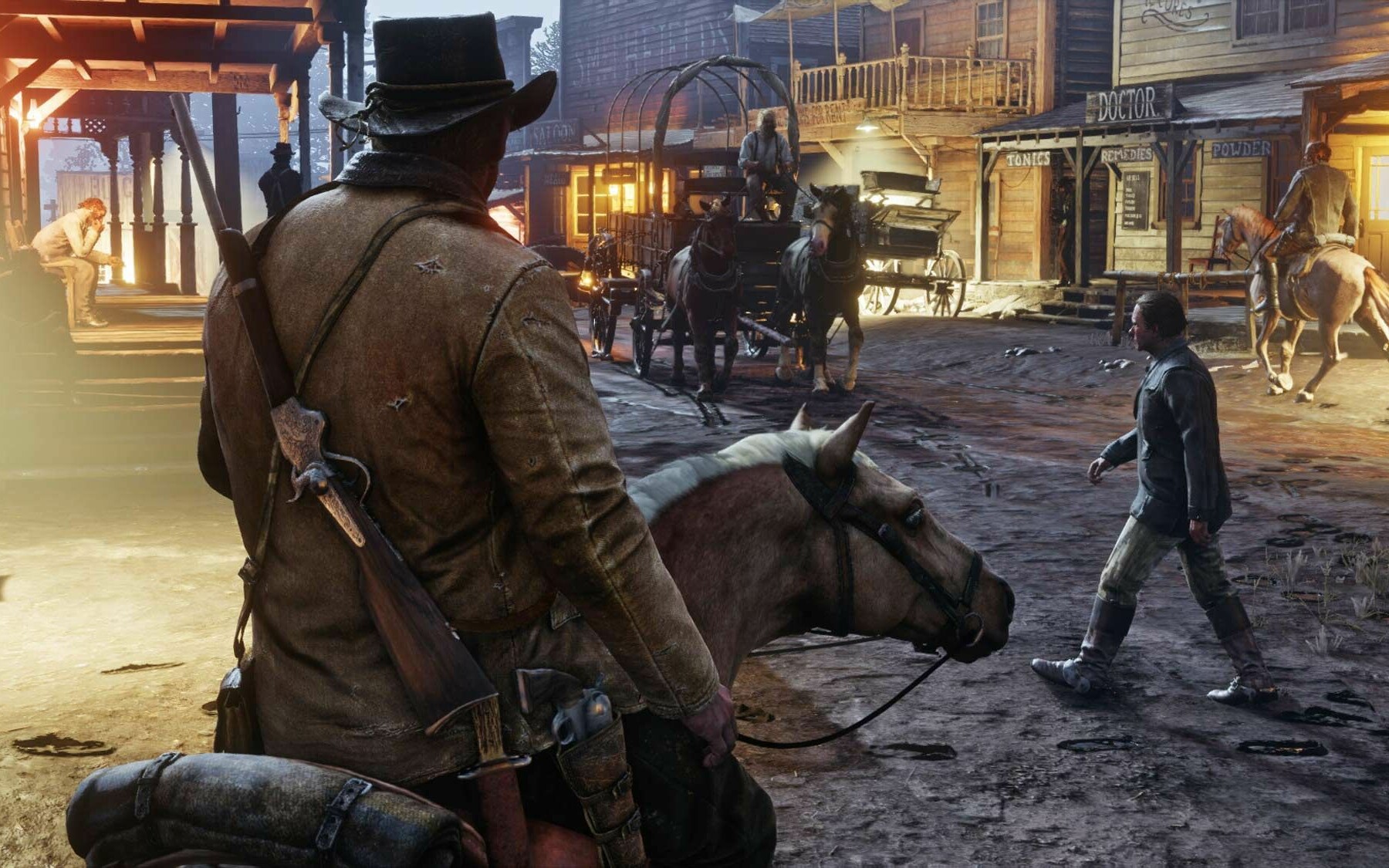 Red Dead Redemption 2 looks amazing!  New textures are now available!