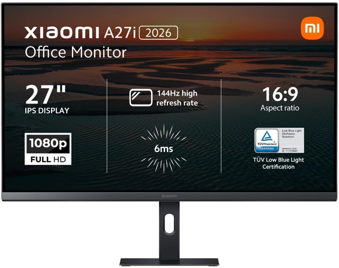 Niezwykle tani monitor gamingowy do PC/PS5/XSX - Xiaomi A27i z 27