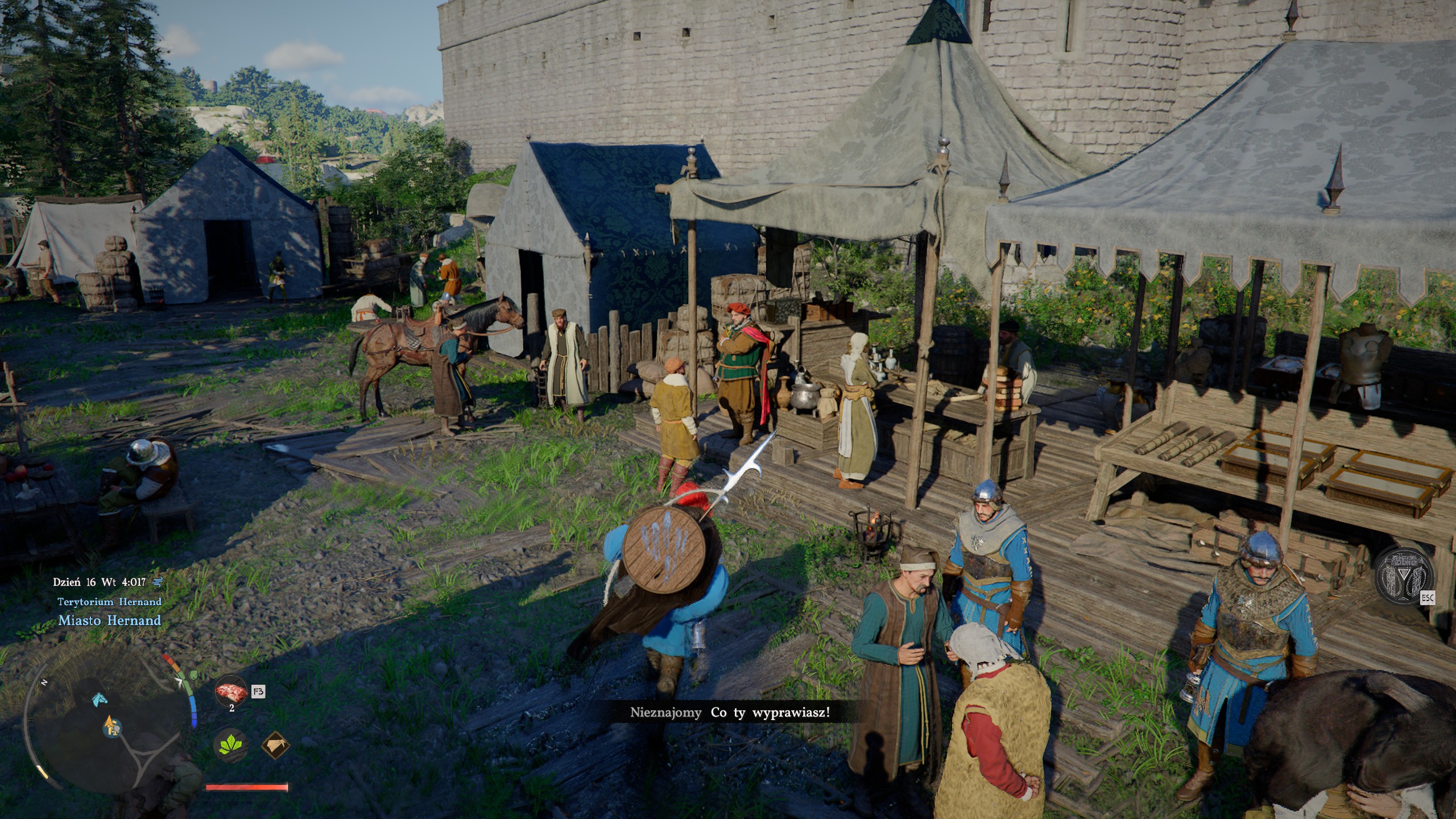 Crimson Desert - Prośba Bruny: listy, koniarz, stajnia