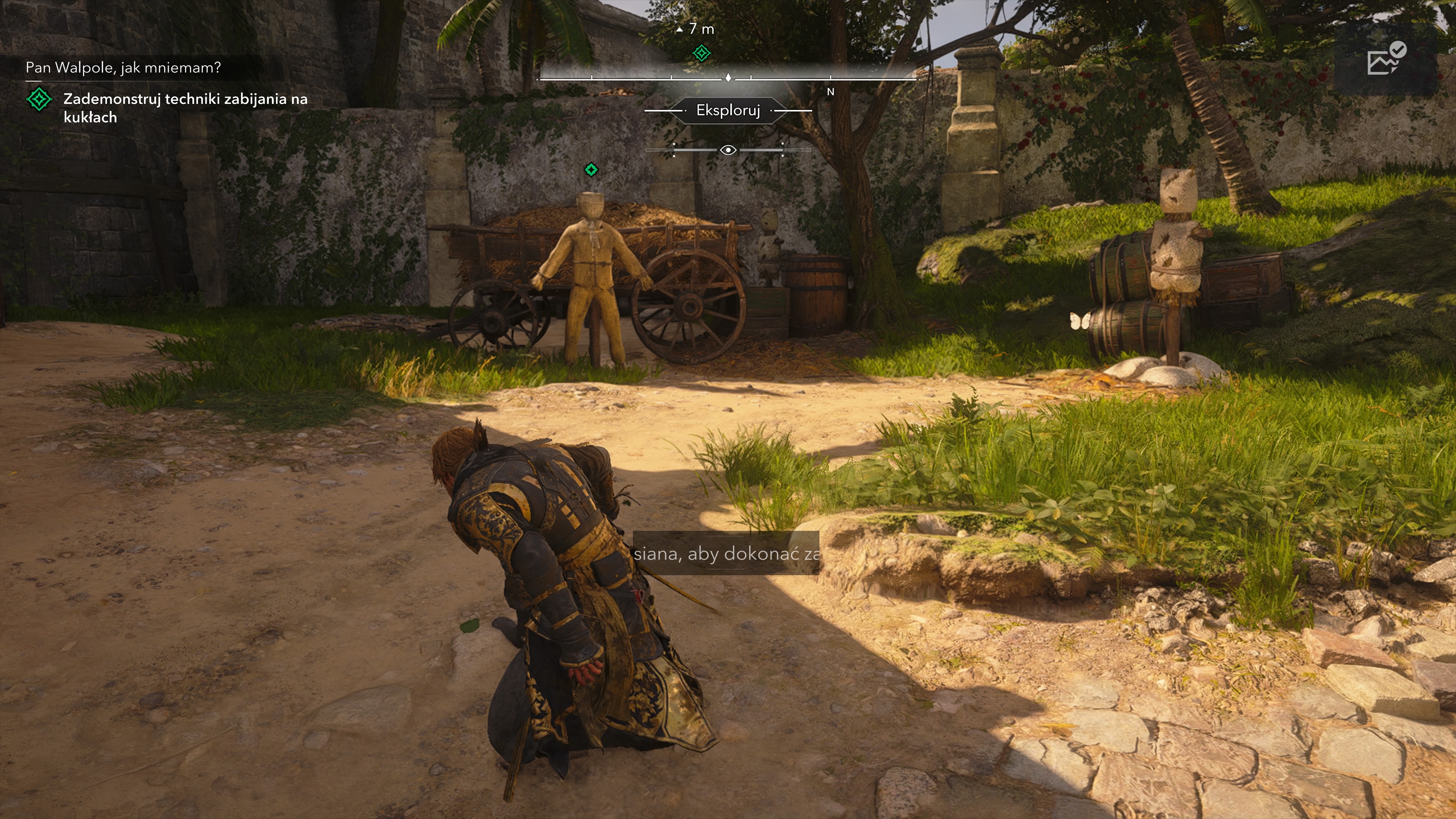 Assassin's Creed Black Flag Resynced - Pan Walpole jak mniemam: gubernator, pistolet, ukryte ostrze