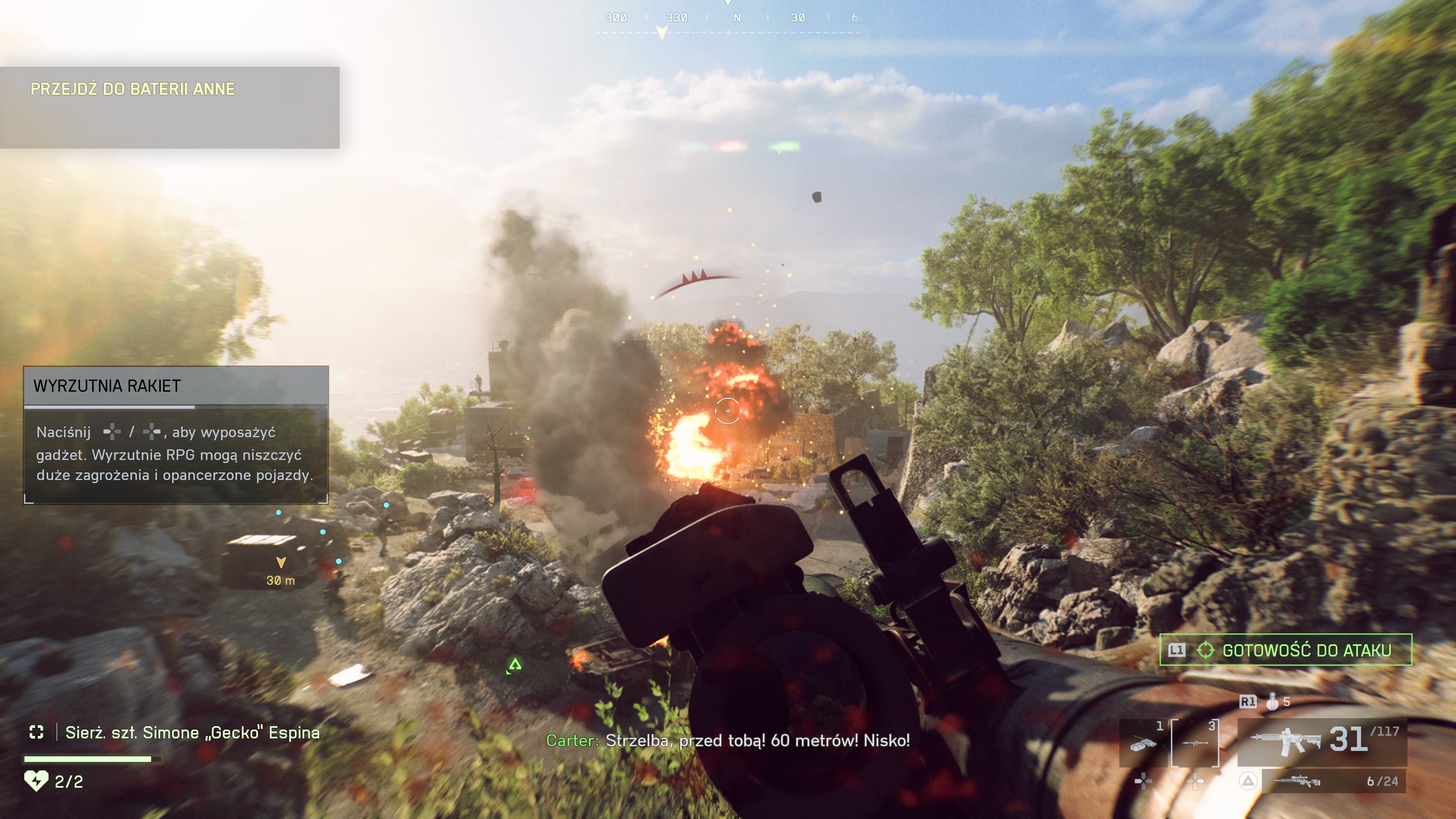 Battlefield 6 - Skała: Gibraltar, Gecko, Lansjer