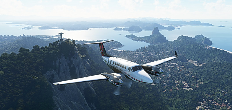 Microsoft Flight Simulator zachwyca widokami znad Ameryki Południowej