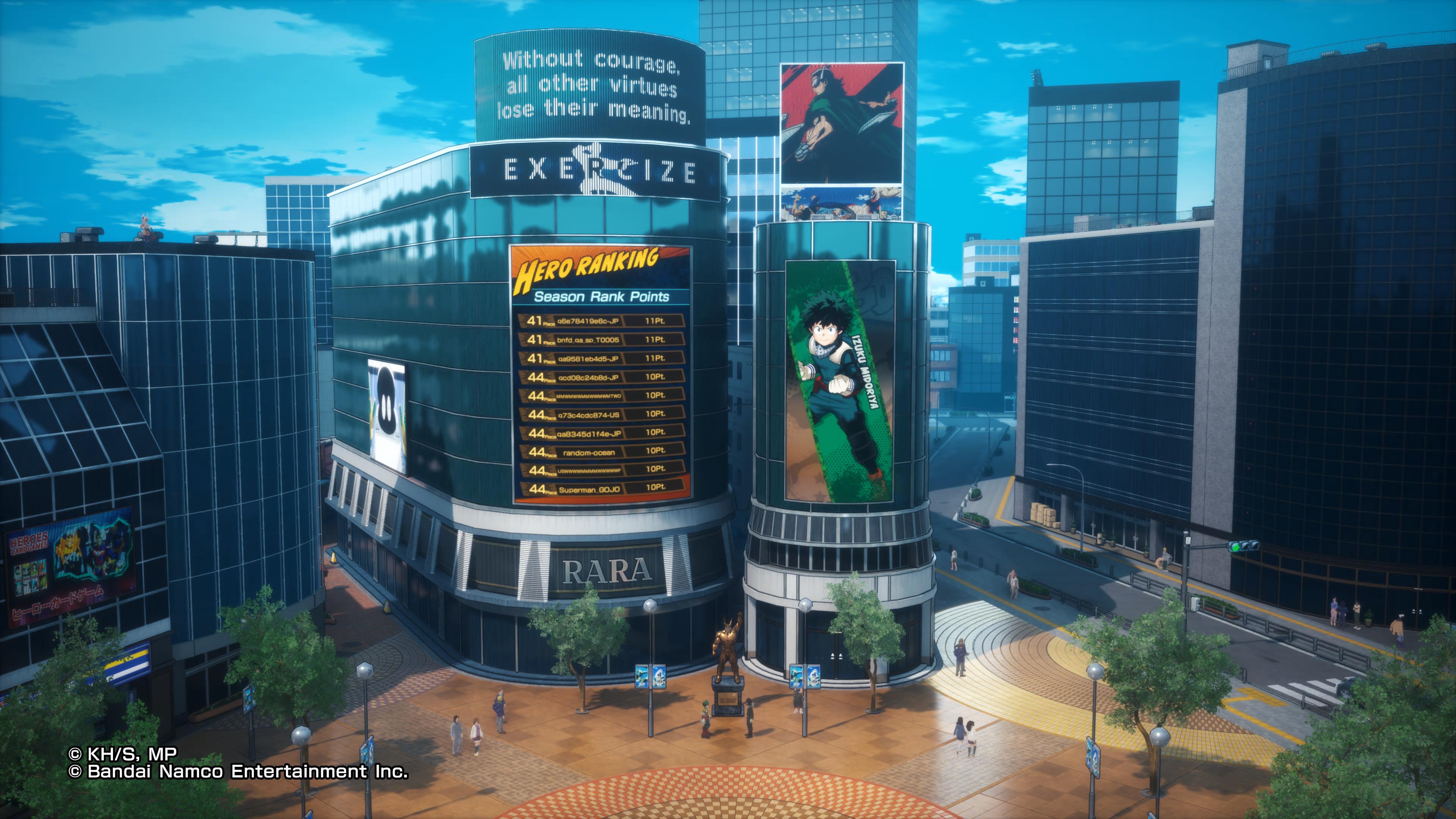My Hero Academia: All's Justice - recenzja gry.  #3 - HUB