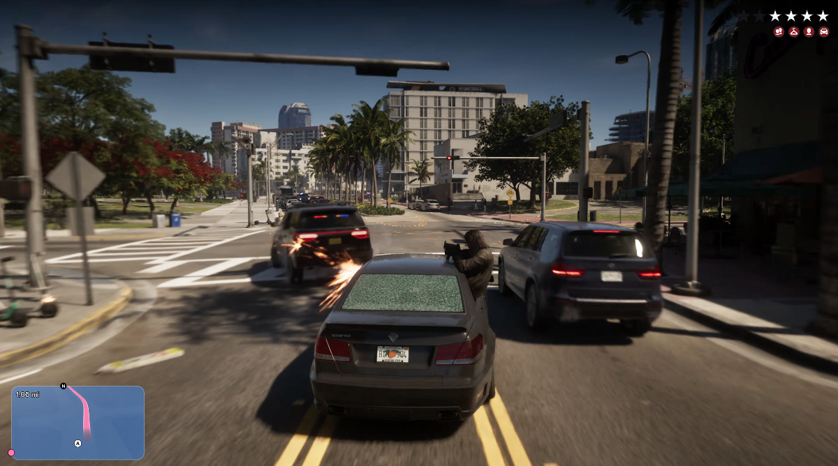 GTA 6 pościg