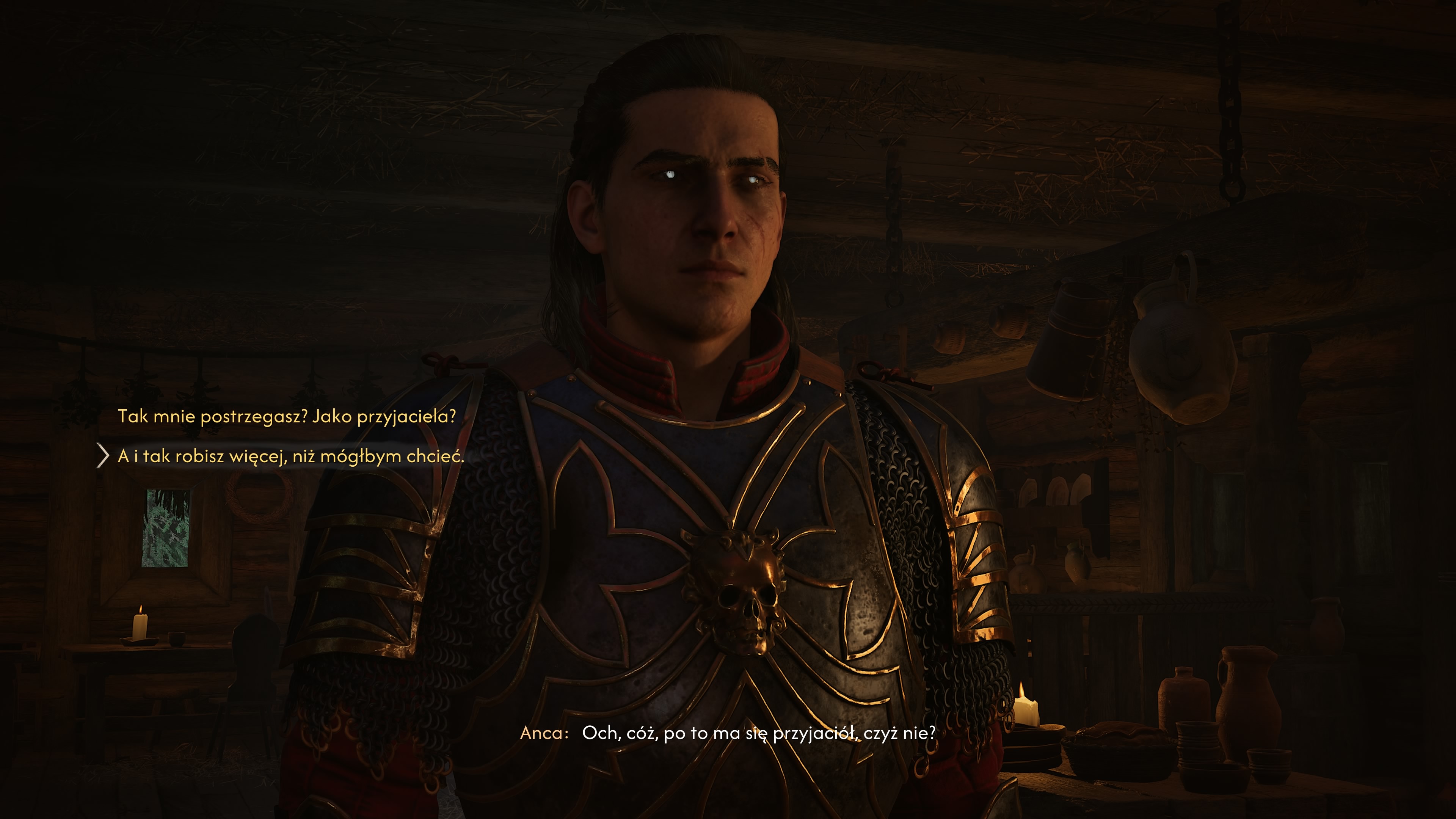 The Blood of Dawnwalker - Anca: romanse, sceny miłosne, wybory w dialogach