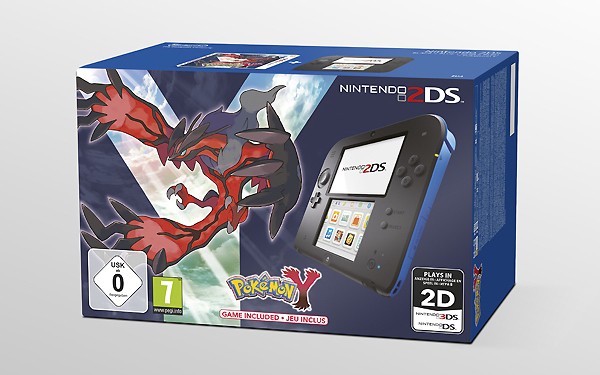 Pakiet 2DS + Pokemon X/Y w Europie za 157 euro?