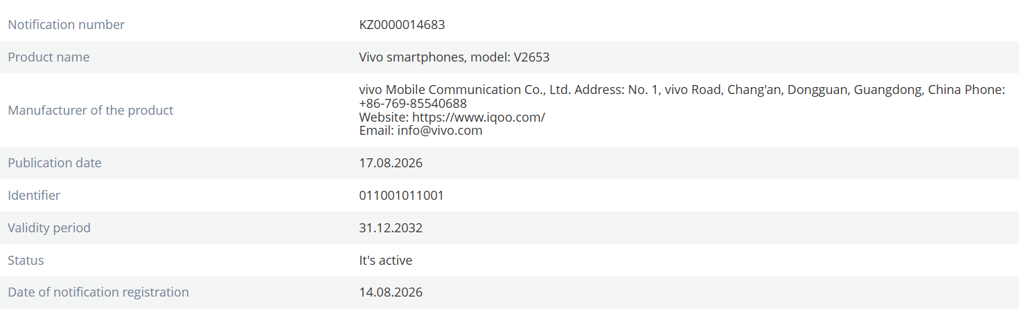 VIVO X500