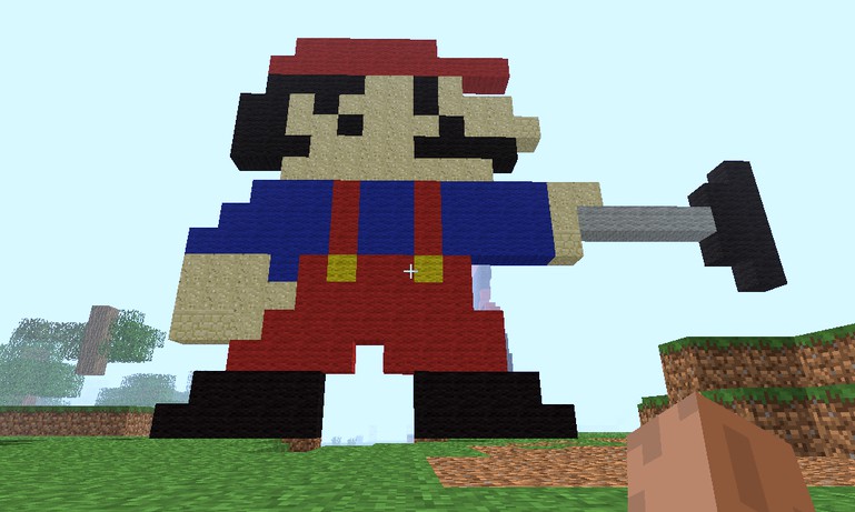 Mario w Minecrafcie? Żaden problem!