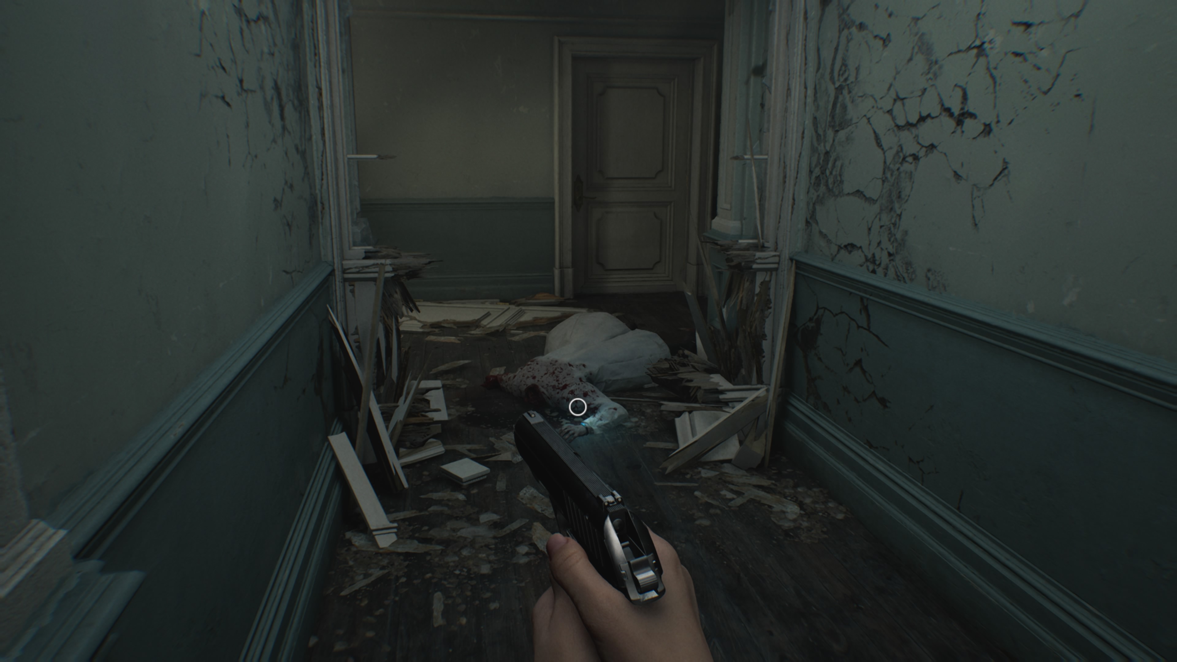 Resident Evil Requiem - Grace: biuro kierownika badań, kłódka, rozpuszczalnik, 1 poziom identyfikatora