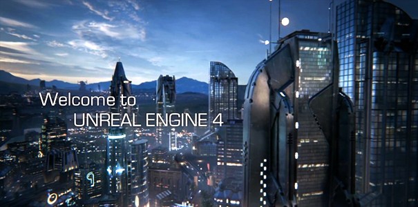 Unreal Engine 4 z ultra-rzeczywistą grafiką na materiałach wideo