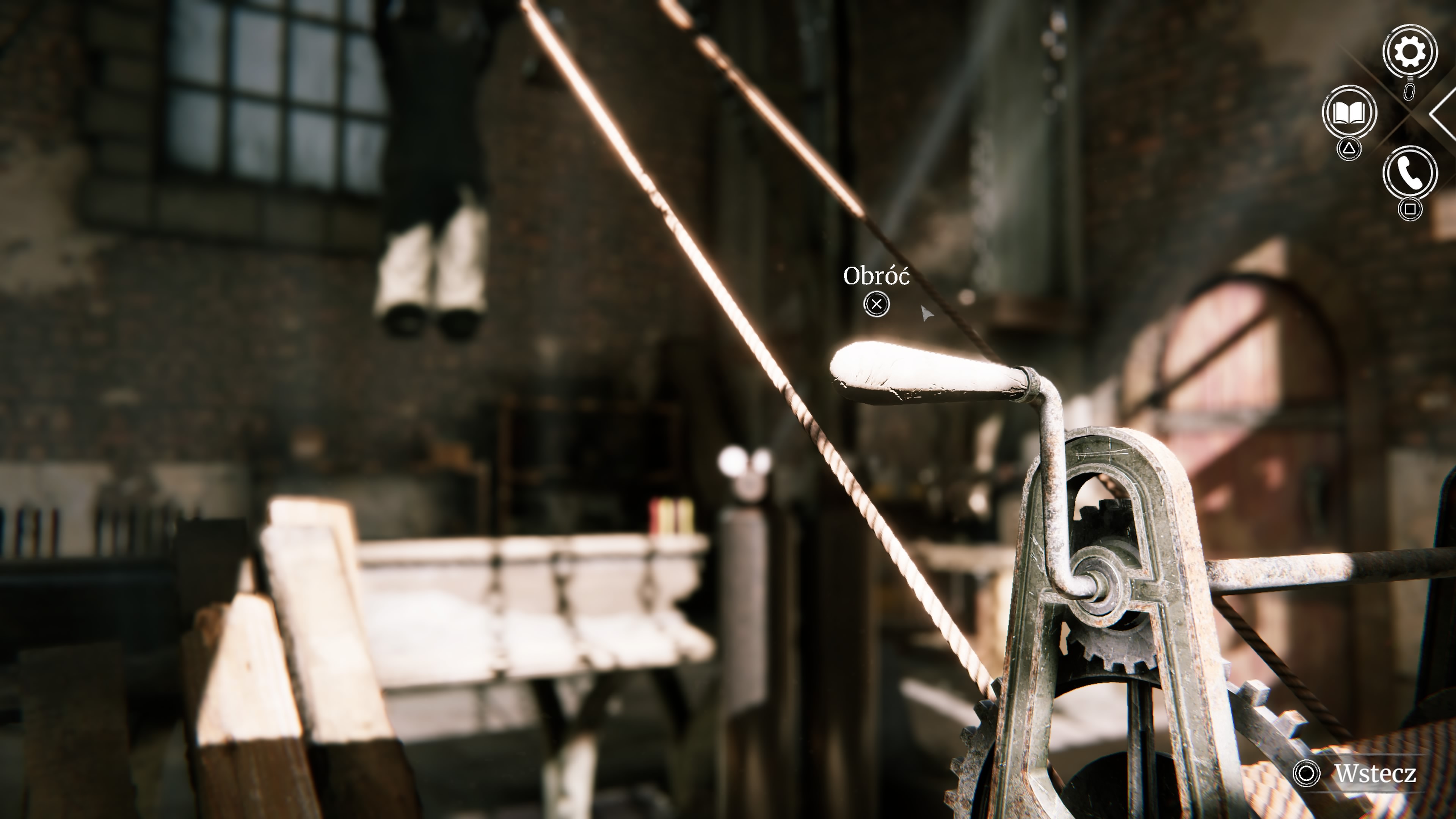 Syberia Remastered - Fabryka Voralbergów: montażownia, konduktor Oskar, peron, pociąg, bilet, przygoda czeka